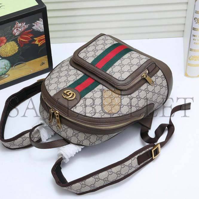 GUCCI OPHIDIA SERIES SMALL BACKPACK 547965 (29*22*15cm)